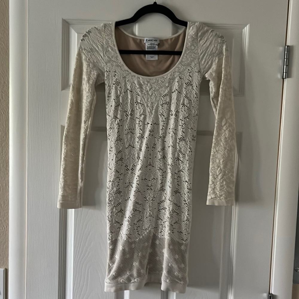 Bebe Long Sleeve Dress